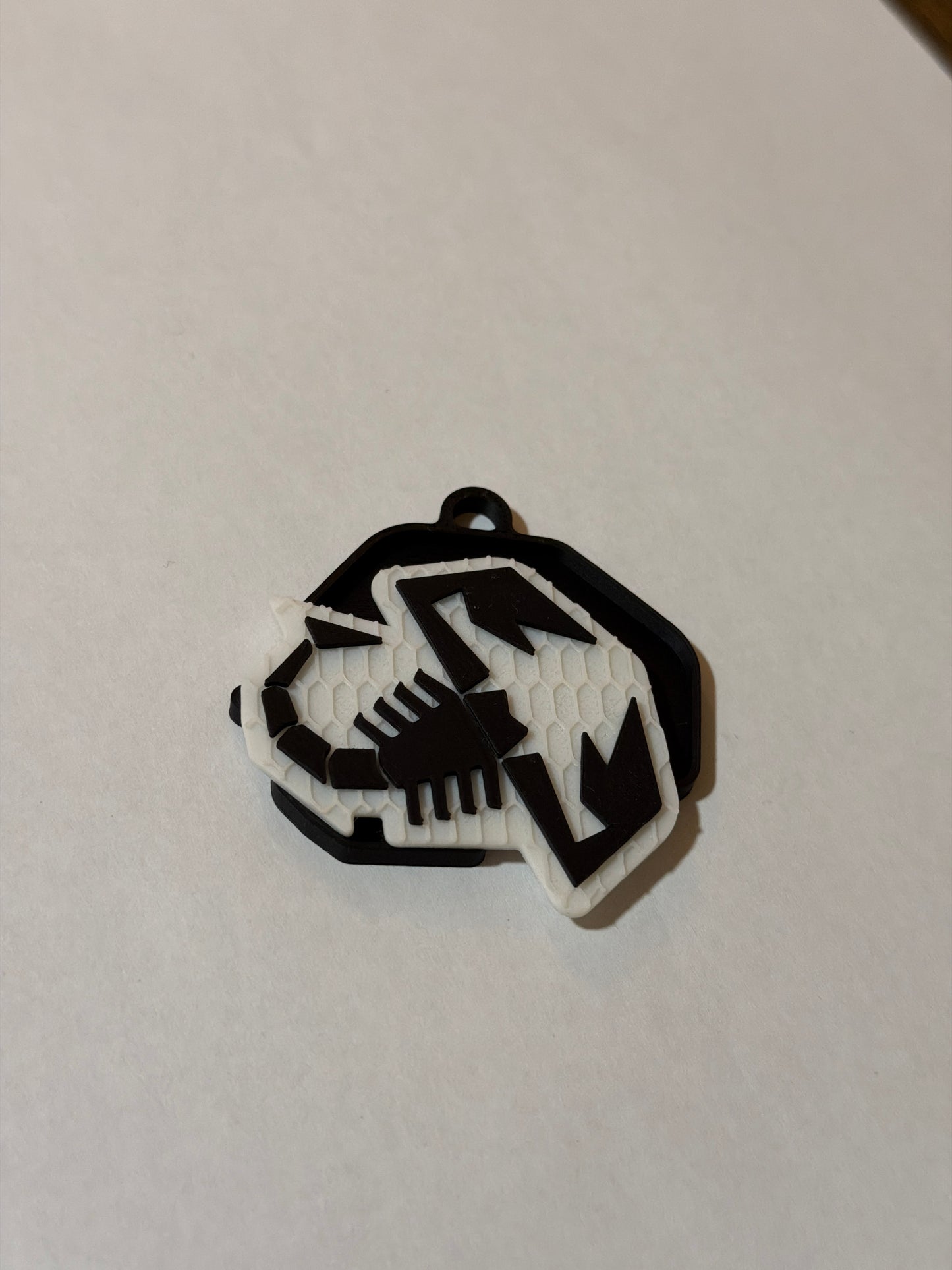 Abarth stílusú kulcstartó