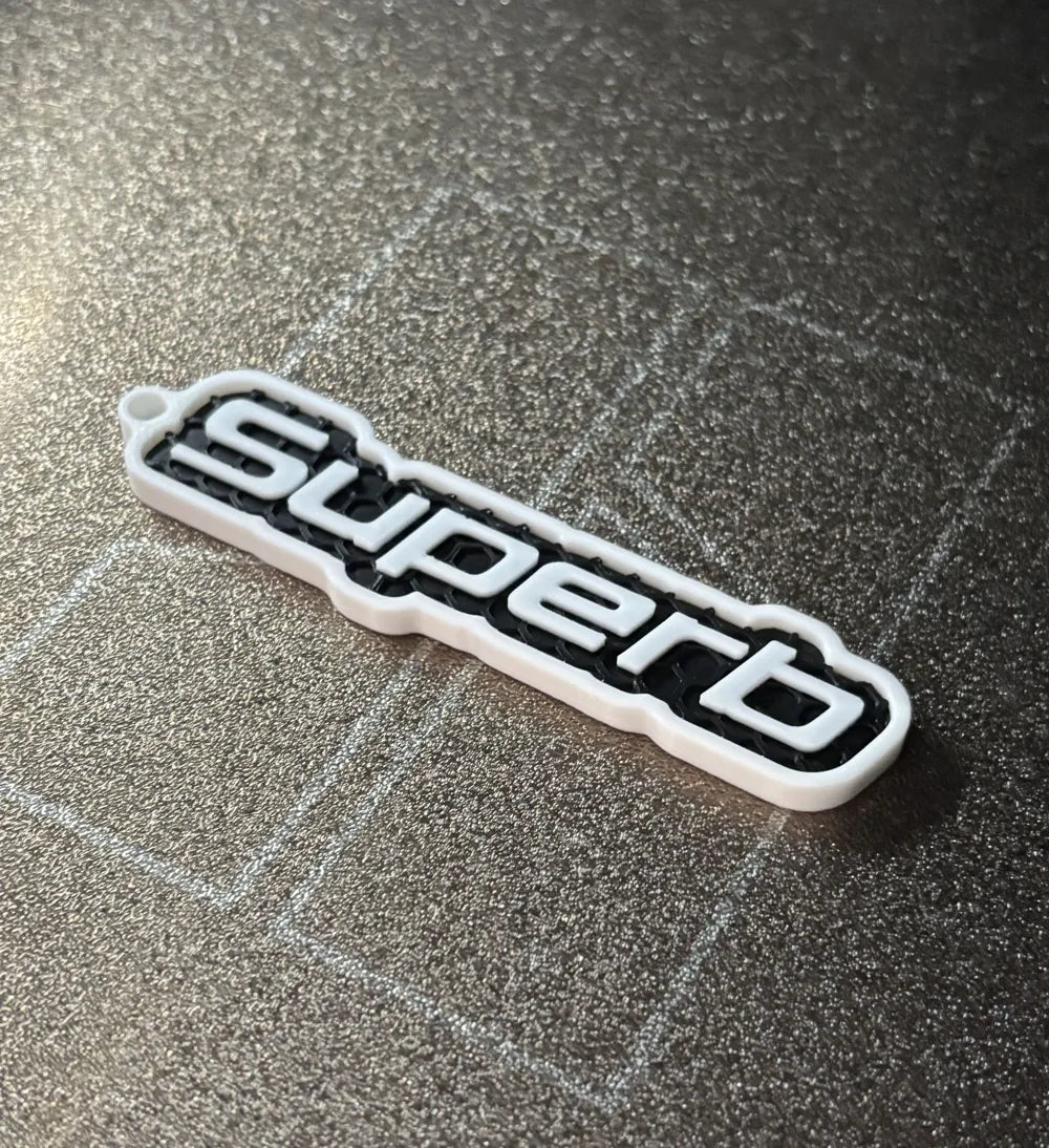 Skoda stílusú felirat