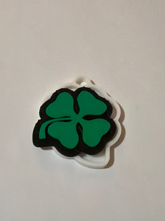 Alfa Romeo Quadrifoglio stílusú kulcstartó