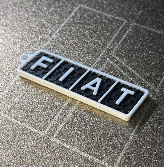 Fiat stílusú kulcstartók