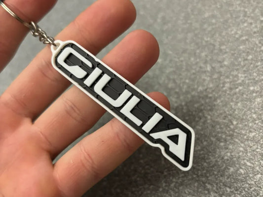 Alfa Romeo Giulia stílusú kulcstartók