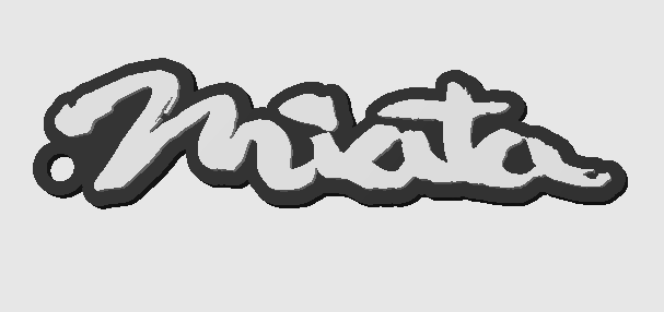 Mazda Miata stílusú kulcstartók