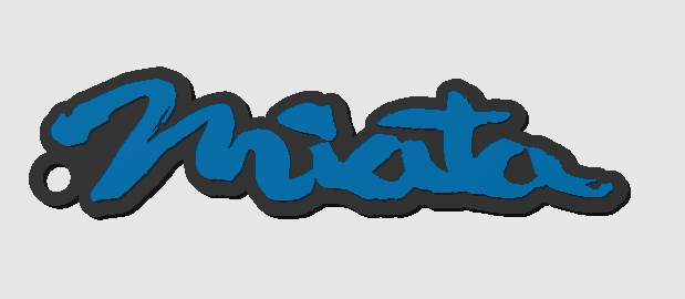 Mazda Miata stílusú kulcstartók